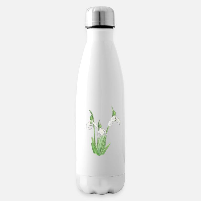 Perce-neige - Bouteille isotherme - blanc