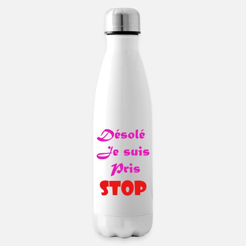 Amour - Bouteille isotherme - blanc
