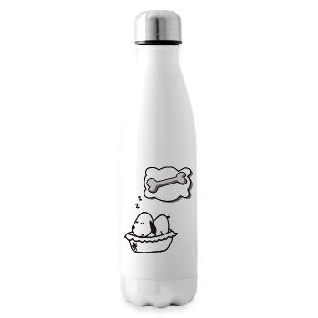Dreamy little dog - Insulated Water Bottle - white - Right