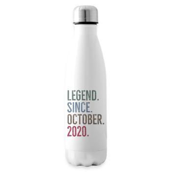 Legende seit Oktober 2020 - Isolierflasche - Weiß - Rechts