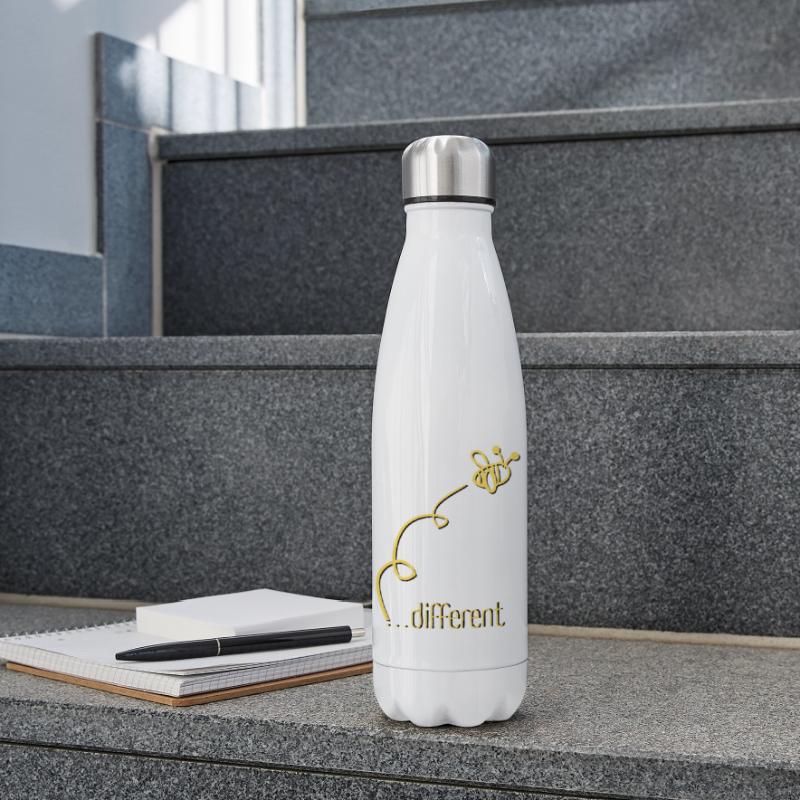 Bee Different - Sei anders! Statement Design Isolierflasche