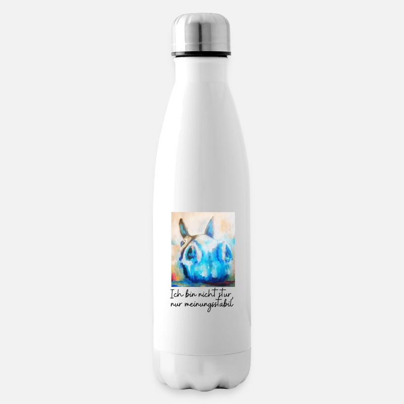 Mulli "Valentin" - Isolierflasche - Weiß