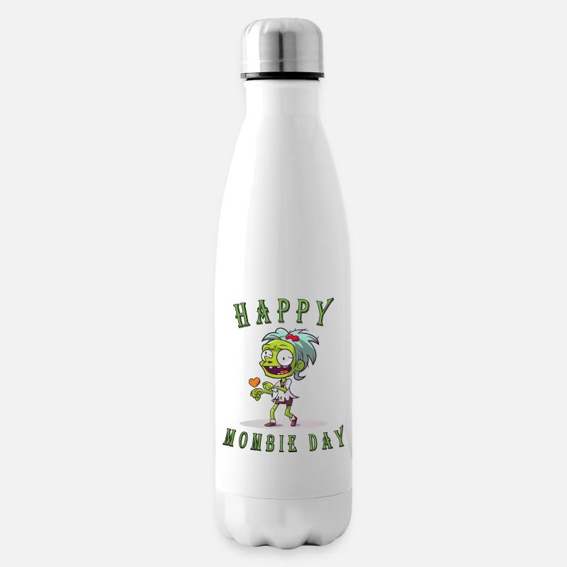 Mombie Day - Muttertags - Zombie - Isolierflasche - Weiß