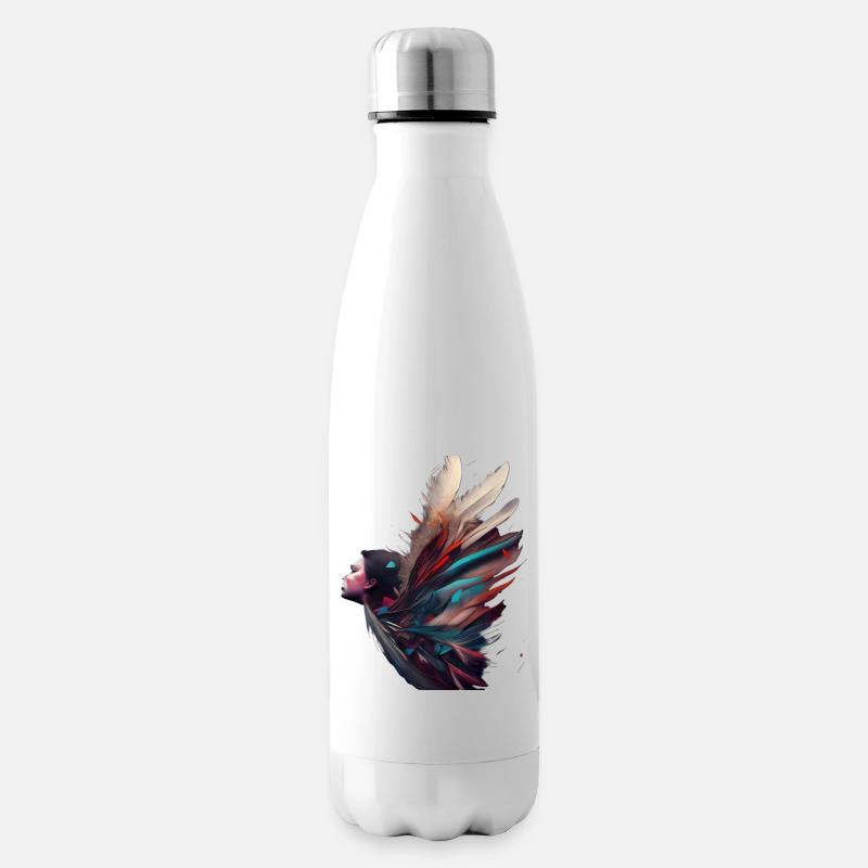 Häuptling - Isolierflasche - Weiß