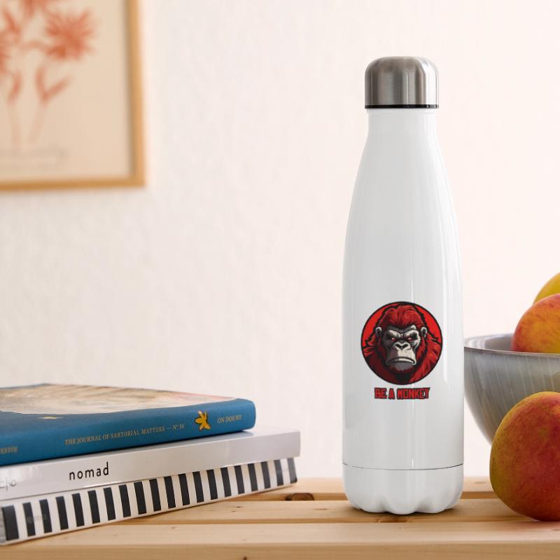 Sei ein Affe Isolierflasche