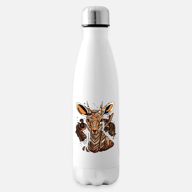 Maya, die Antilope - Isolierflasche - Weiß