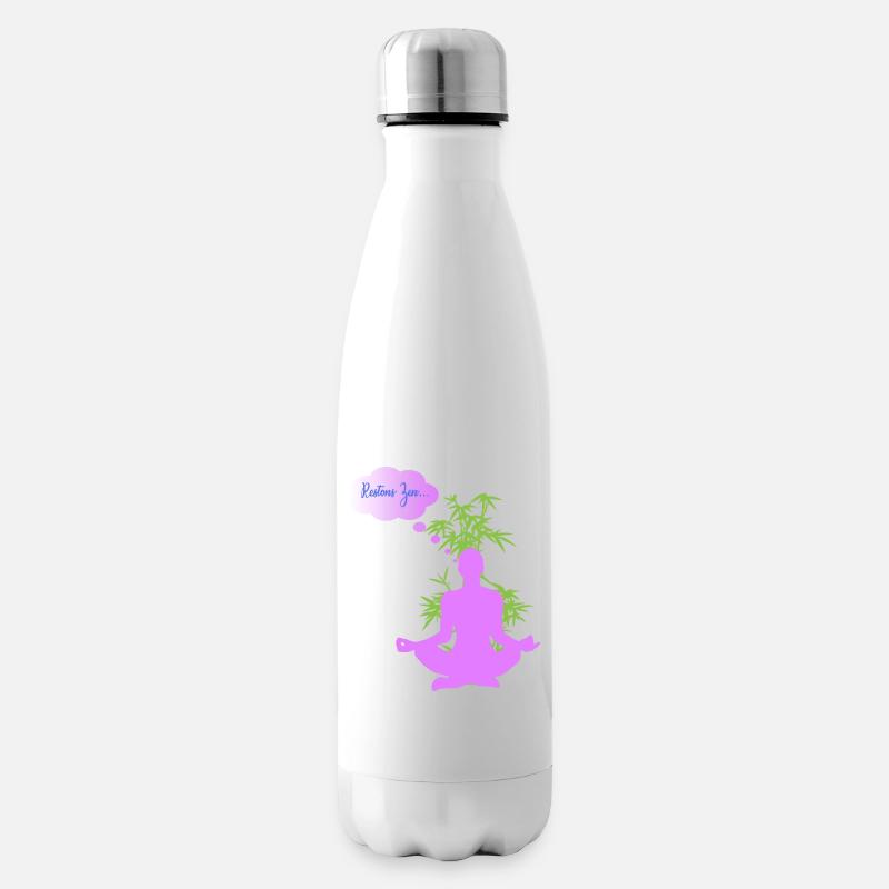 RESTONS ZEN - Bouteille isotherme - blanc