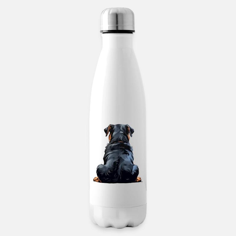 Rottweiler - Bouteille isotherme - blanc