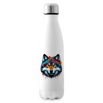 Wolf - Isolierflasche - Weiß - Rechts