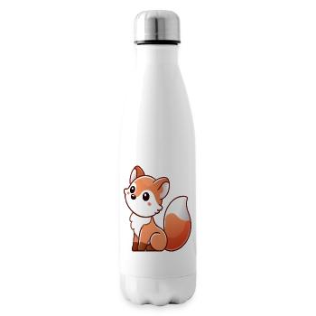 Fuchs - Isolierflasche - Weiß - Rechts