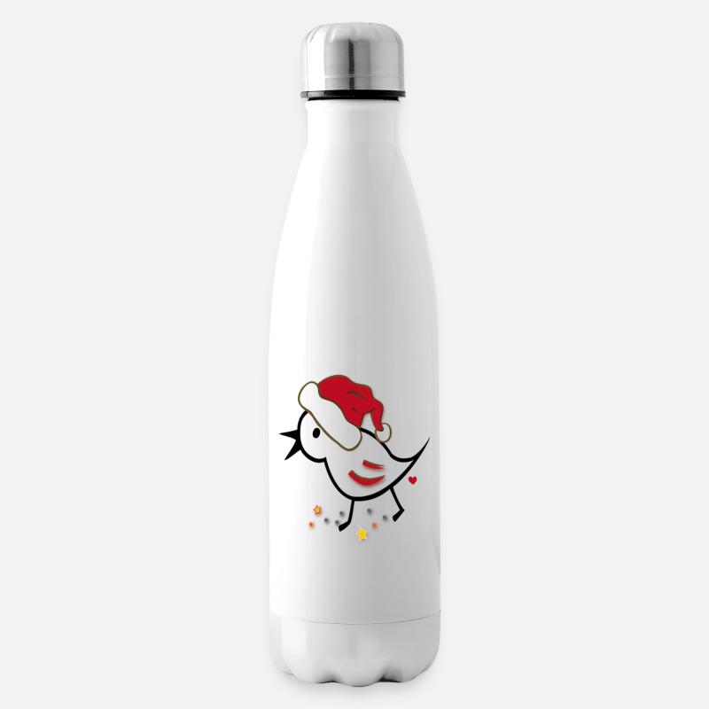 Weihnachten - Isolierflasche - Weiß