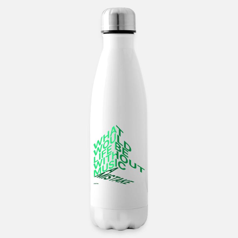 What would life be? - Isolierflasche - Weiß