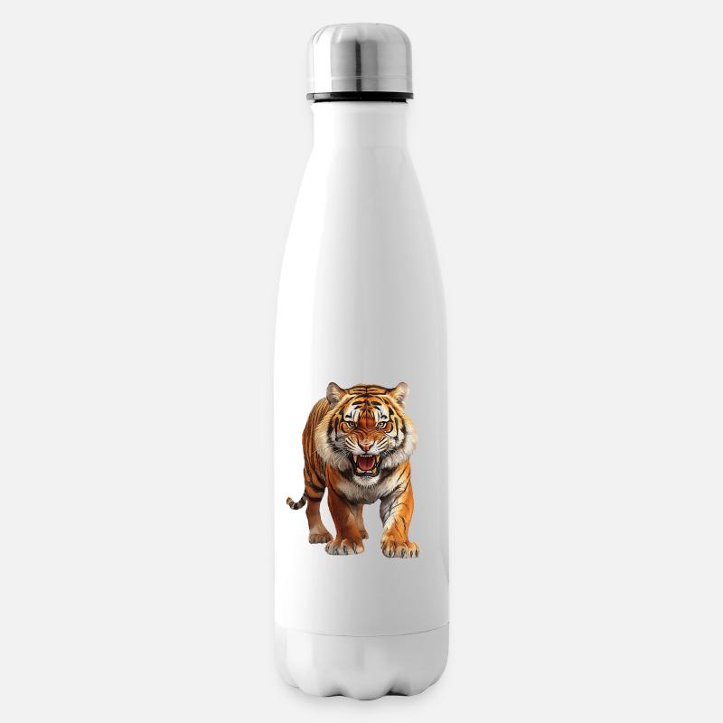 Tiger - Isolierflasche - Weiß