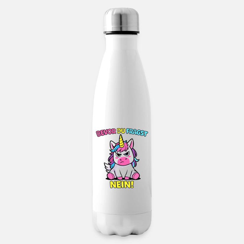 Avant que vous ne demandiez No Unicorn - Bouteille isotherme - blanc