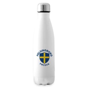 Helsingborgs Schildwappen - Isolierflasche - Weiß - Rechts