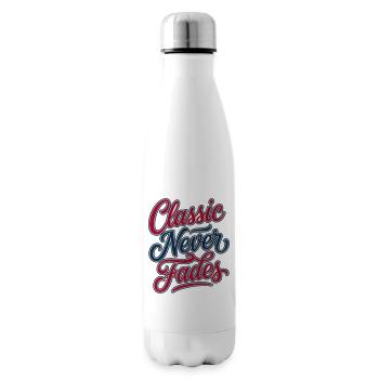 Classic Never Fades - Classic Never Fades - Insulated Water Bottle - white - Right