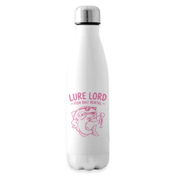 Lure Lord, T-shirt Drôle de Pêcheur, Sweat à capuche, Chaussettes - Bouteille isotherme - blanc - Droite