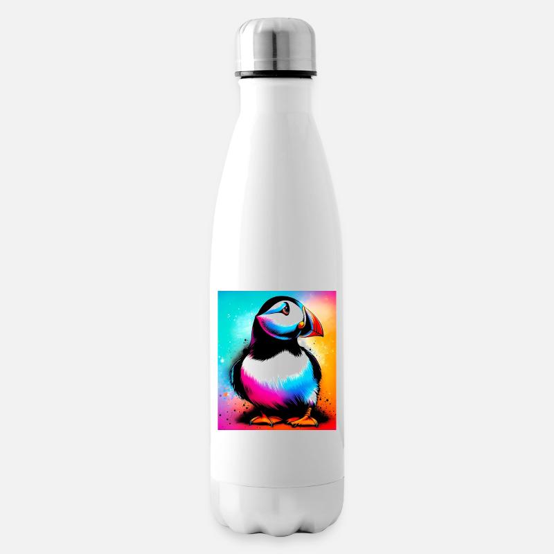 macareux - Bouteille isotherme - blanc
