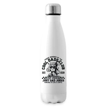 Dad 2026 Gift - Cool Dads Club - Insulated Water Bottle - white - Right