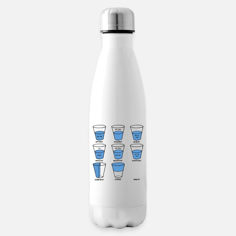 Opinions - Isolierflasche - Weiß