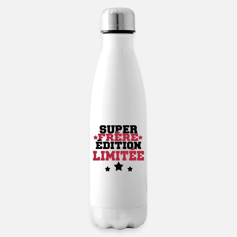 super frère édition limit - Bouteille isotherme - blanc
