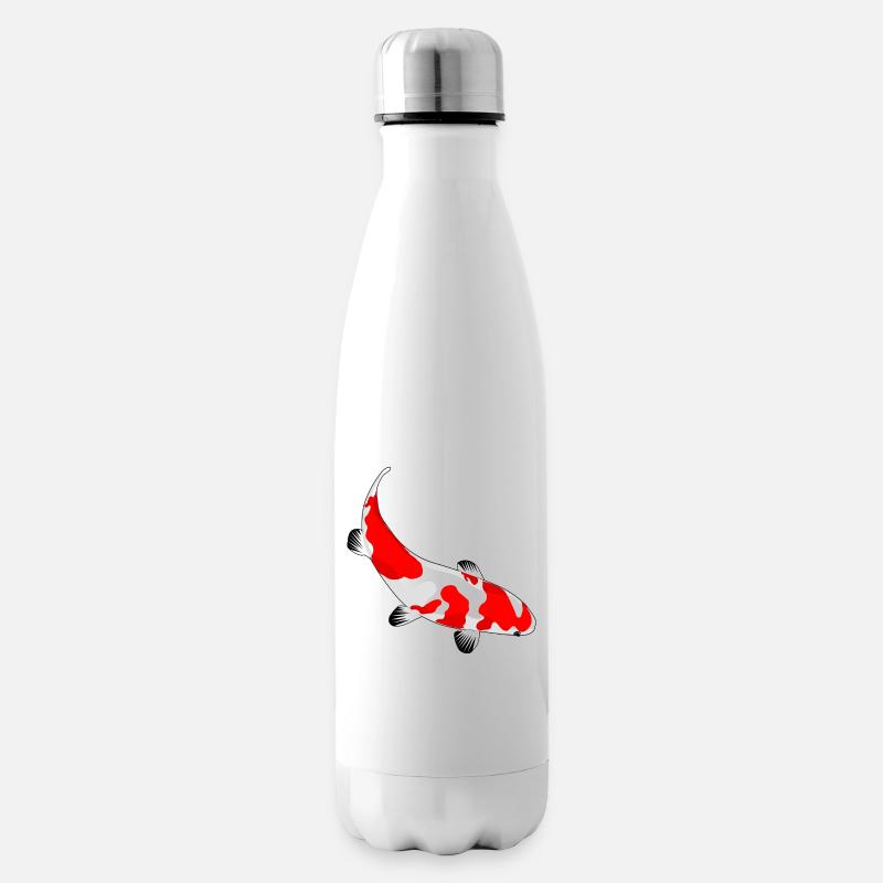 koi - Bouteille isotherme - blanc
