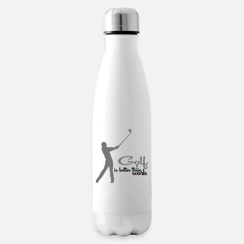Golf - Isolierflasche - Weiß