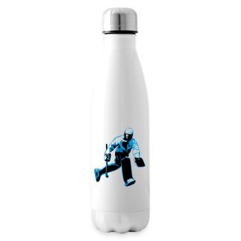 gardien de but - Bouteille isotherme - blanc - Droite