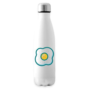 Spiegelei - Isolierflasche - Weiß - Rechts