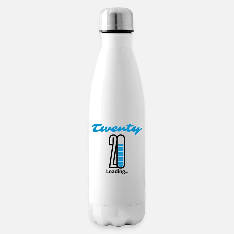 Twenty Loading... - Isolierflasche - Weiß