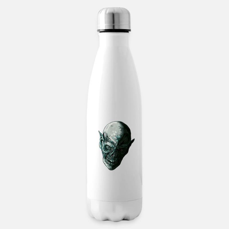 ICY SKULL - Bouteille isotherme - blanc