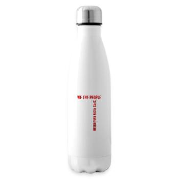 We The People Si Vis Pacem Para Bellum T-shirt - Isolierflasche - Weiß - Rechts