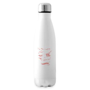 State of Brandenburg: Cities in outline - Insulated Water Bottle - white - Right
