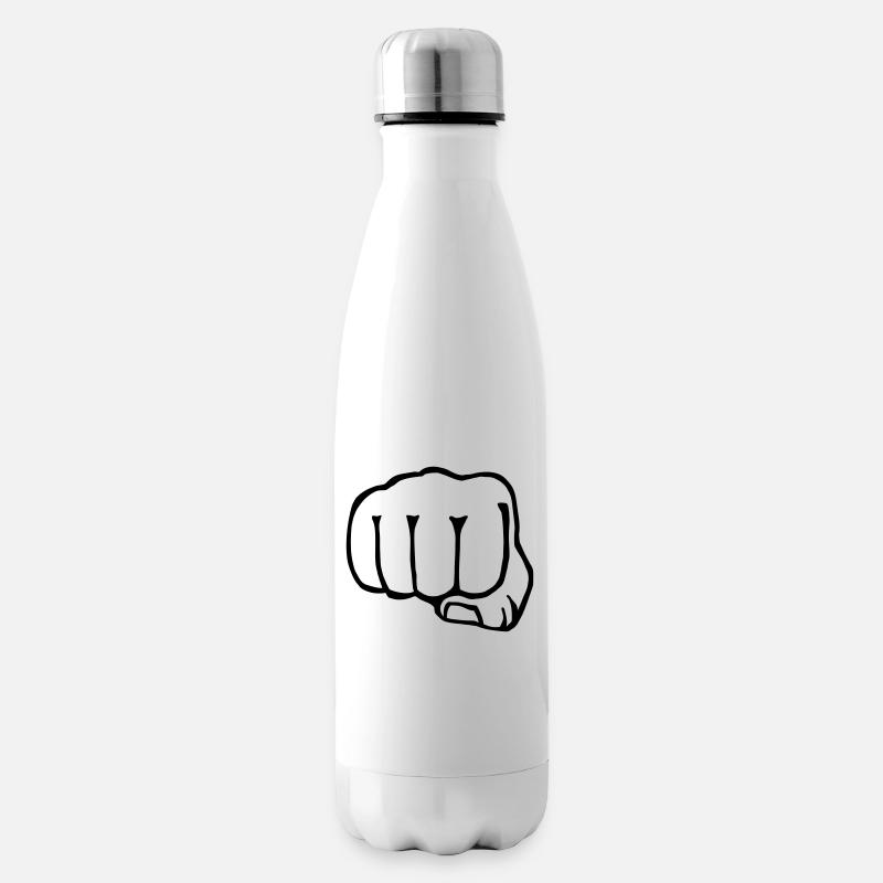 Bruder Faust - Box - Isolierflasche - Weiß