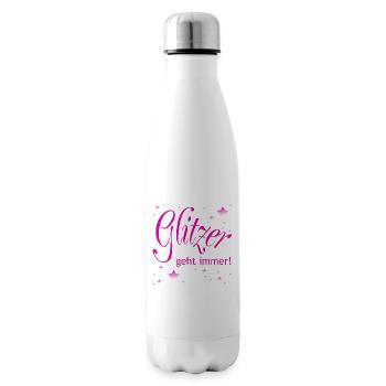 Glitter fonctionne toujours - Bouteille isotherme - blanc - Droite