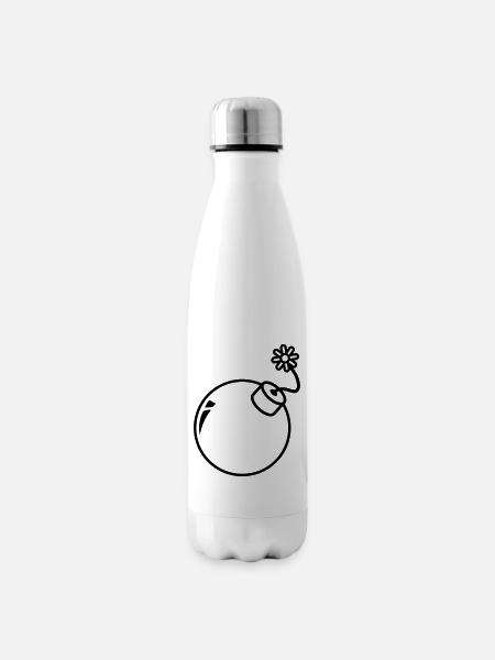 Exlosive Bomb - Isolierflasche - Weiß