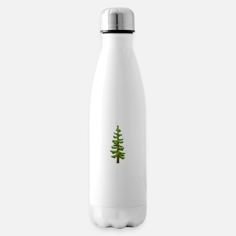 Ich bin Holzrücker - Isolierflasche - Weiß