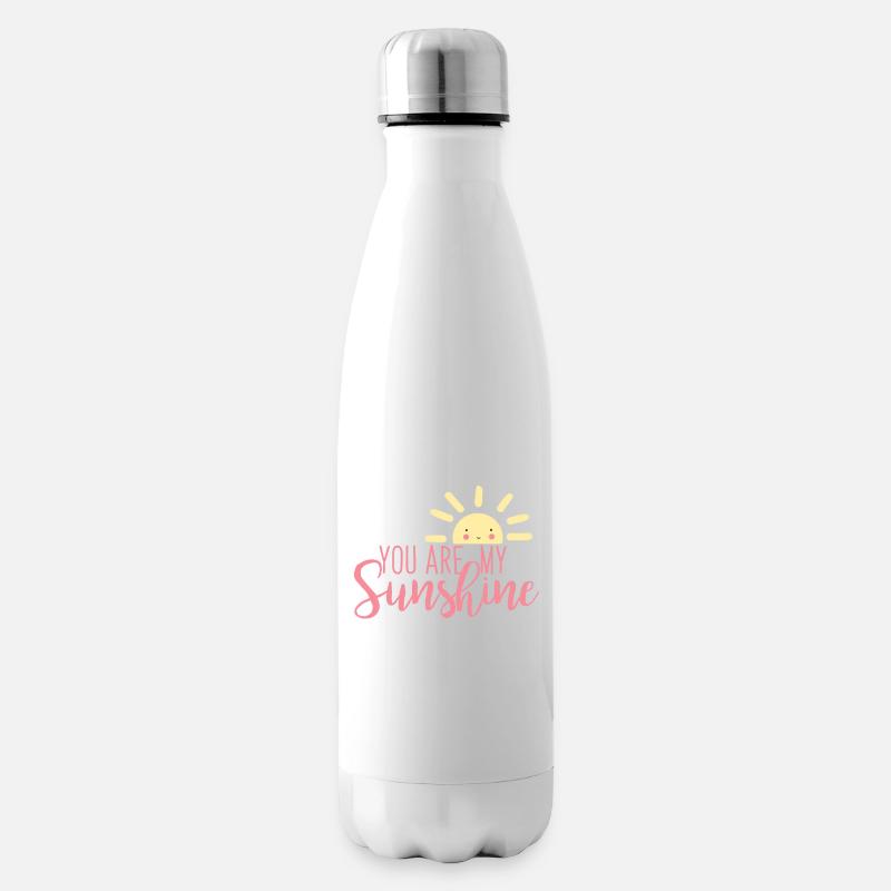 Tu es mon rayon de soleil - Bouteille isotherme - blanc