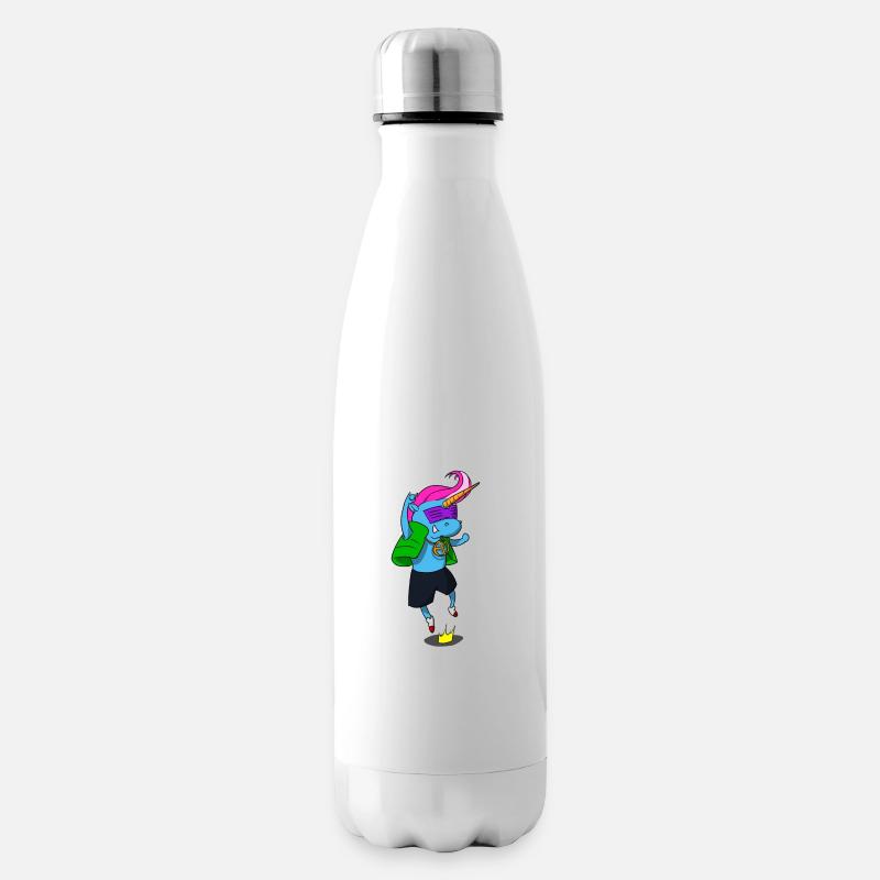Conte de fées Licorne Idée cadeau coloré - Bouteille isotherme - blanc