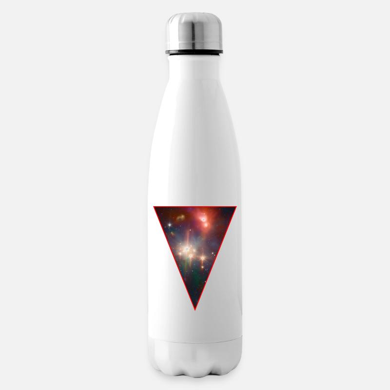 Galaxy - Espace - Stars - Cosmic - Art - Univers - Bouteille isotherme - blanc