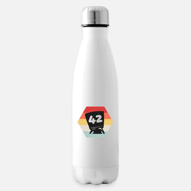Antwort 42 - Isolierflasche - Weiß