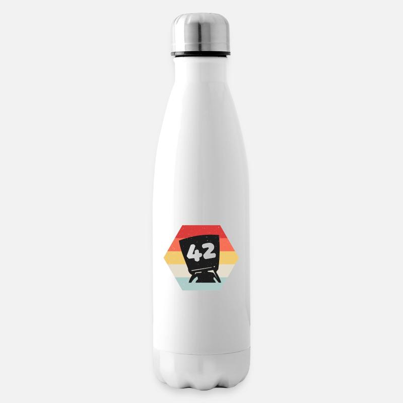 Réponse 42 - Bouteille isotherme - blanc