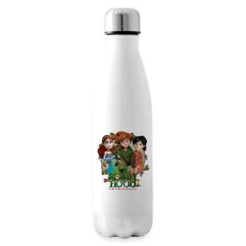 Robin Hood Marian Und Scarlett Gruppenbild - Isolierflasche - Weiß - Rechts