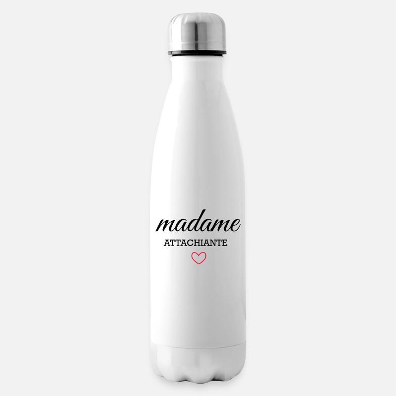 madame attachiante - Bouteille isotherme - blanc