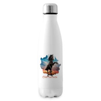 Ostwind Der Große Orkan Ostwind Porträt - Isolierflasche - Weiß - Rechts