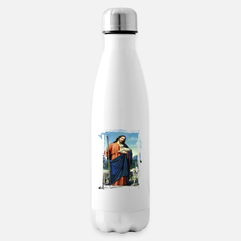 Jesus-Heilige Maria Religion - Isolierflasche - Weiß