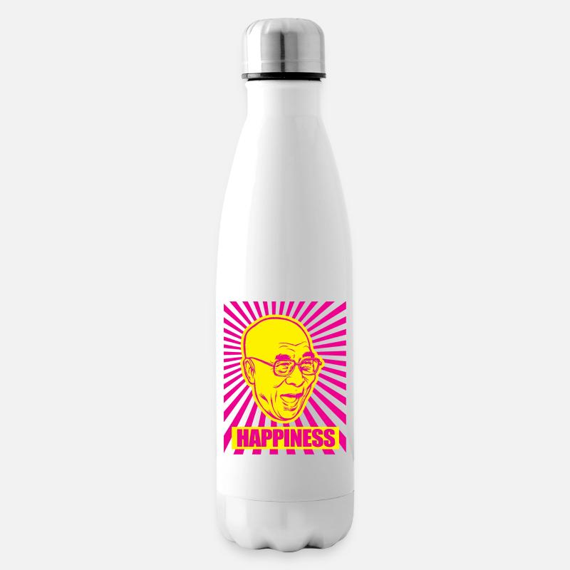Dalai Blade Glück - Isolierflasche - Weiß