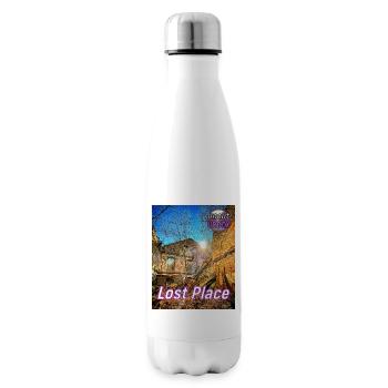 Lost Place - To the old forge - Insulated Water Bottle - white - Right