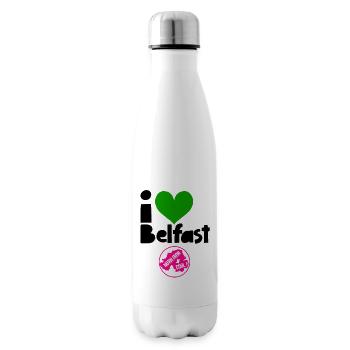 Belfast Northern Ireland - Insulated Water Bottle - white - Right