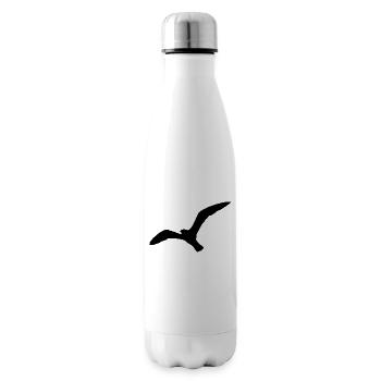 Mouette du Nord de l’Allemagne - Bouteille isotherme - blanc - Droite